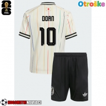 Otroške Nogometnih dresov Japonska Ritsu Doan #10 Gostujoči SP 2026 Kratki rokavi (+ hlače)